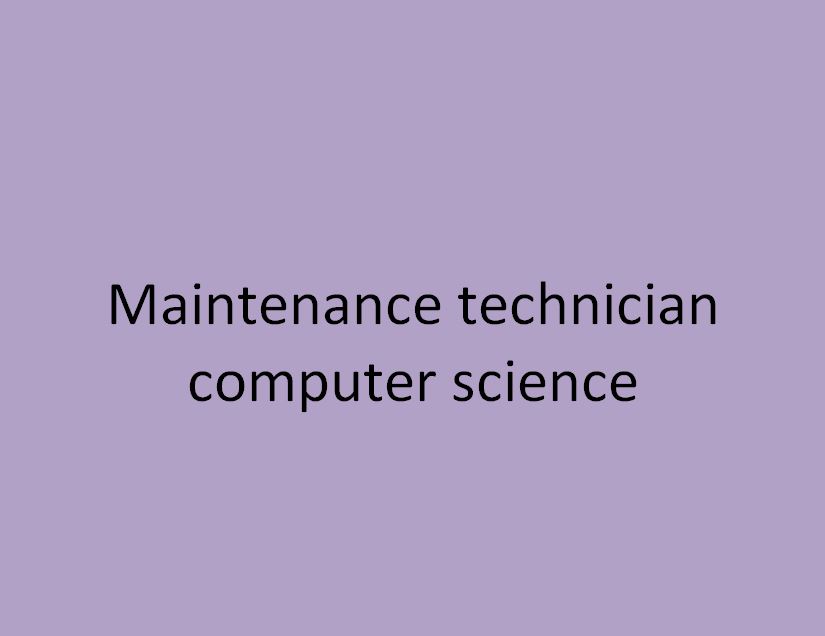technicien en maintenance informatique
